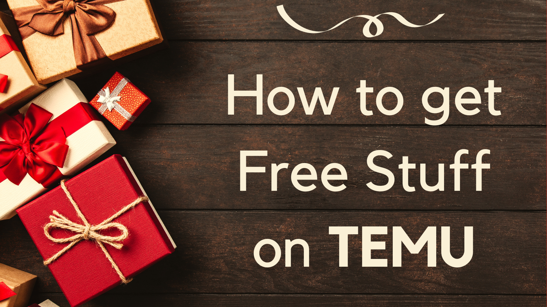 How to get free stuff on Temu